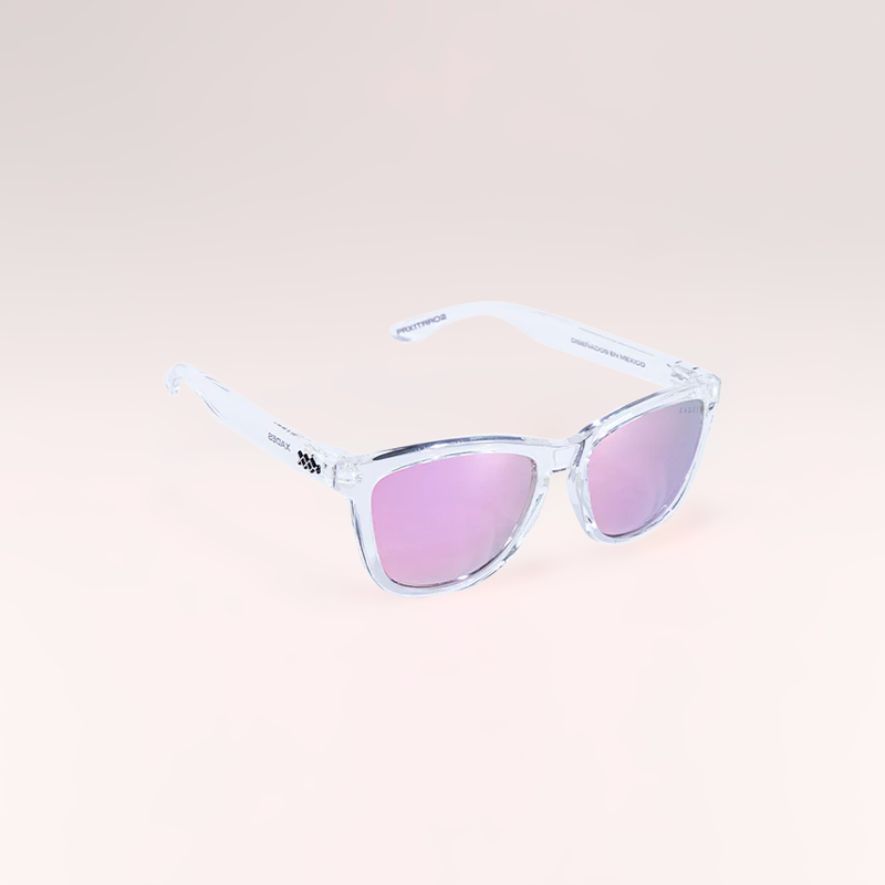 Transparente / Rosa