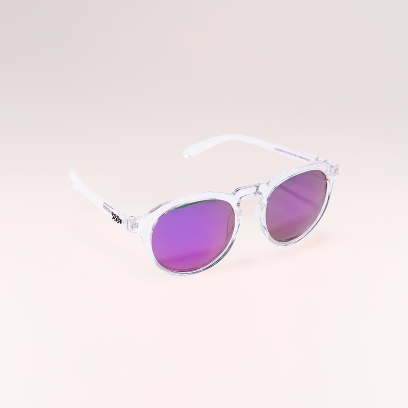 Transparente / Morado