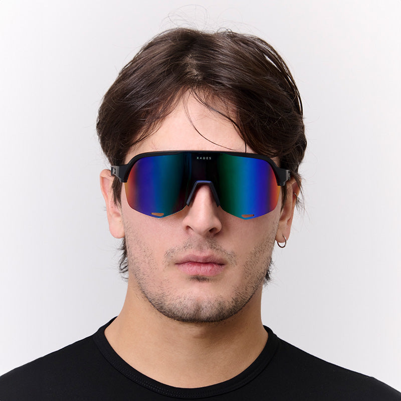 Negro / Azul Multicolor