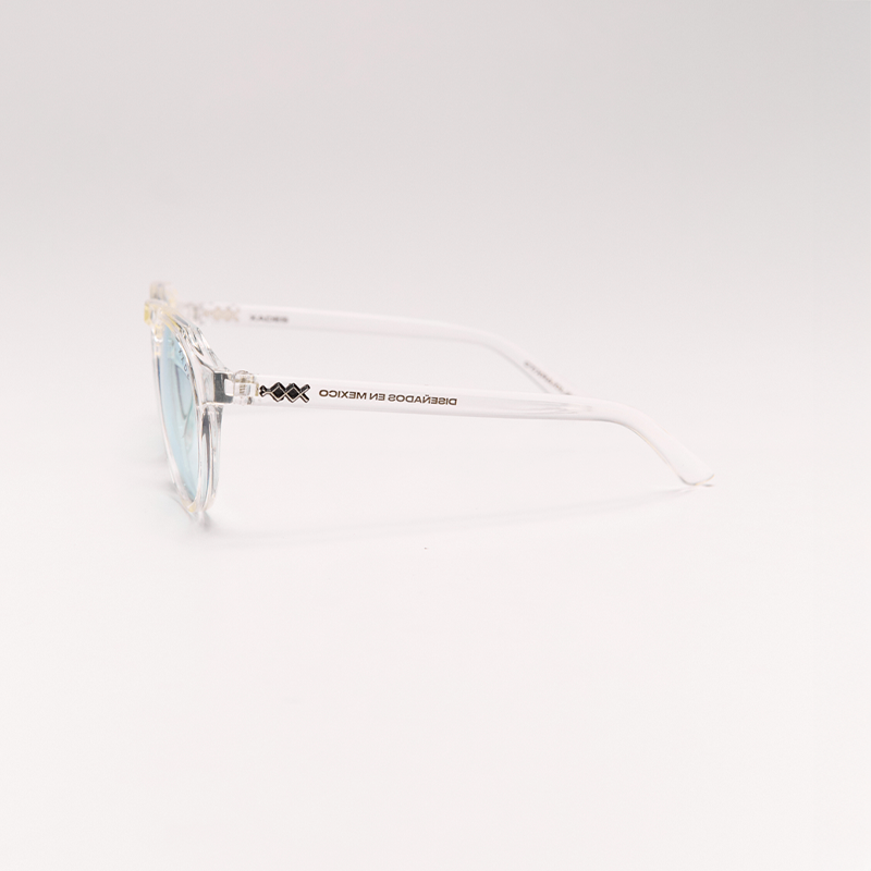 Transparente / Azul