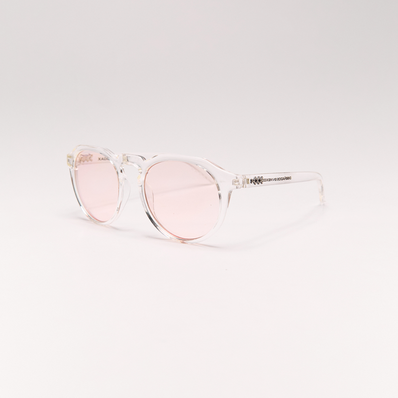 Transparente / Rosa
