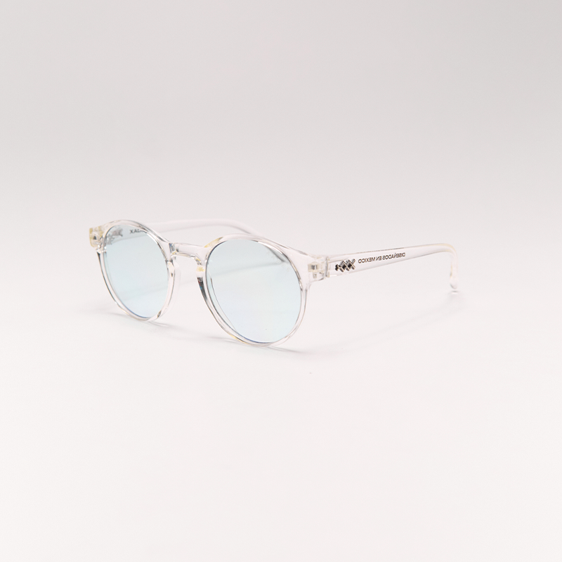 Transparente / Azul 