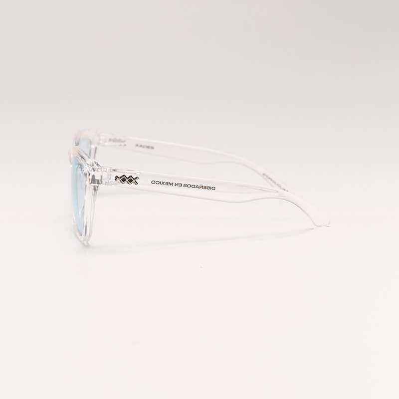 Transparente / Azul
