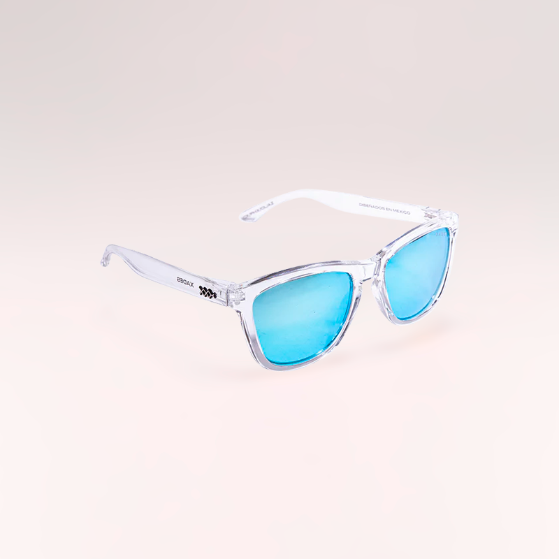 Transparente / Azul